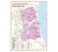 Carte des vins de Pauillac