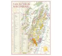 Carte des vins du Maconnais