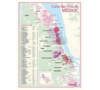 Carte des vins du Médoc
