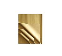 Carte Dozio - Papel de seda dorado metálico - 24 hojas en paquete - F.to 50 x 75 cm - 24 g/m²