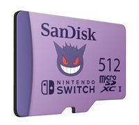 SanDisk Pokémon Gengar MicroSD Card - 512GB - SDSQXAO-512G-GN6ZK