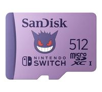 Carte mémoire micro SD Sandisk Nintendo Switch System Pokemon 512Go