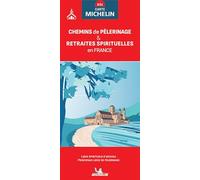 Carte Nationale Chemins de pèlerinage & retraites spirituelles en France