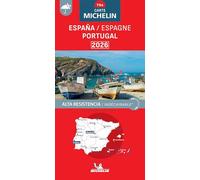 Carte Nationale Espagne, Portugal 2026 - Indéchirable: wegenkaart 1:1 000 000 (Mapas National)