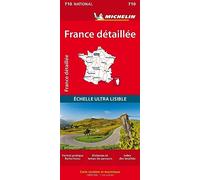 Carte Nationale France détaillée - 1/800 000