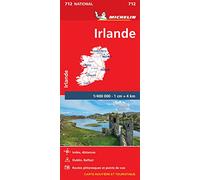 Carte Nationale Irlande - Ierland: Wegenkaart Schaal 1 : 400.000: 712