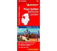 Carte Nationale Pays Baltes / Baltische Landen: 781