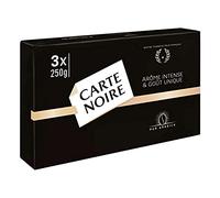 Carte Noire Classic - Café tostado molido arábica puro, 3 paquetes de 250 g