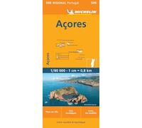 Carte Régionale Açores: Portugal: 595