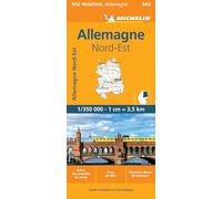 Carte Régionale Allemagne Nord-Est: 542