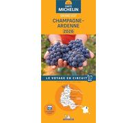 Carte Régionale Champagne-Ardenne 2026: Grand Est : le voyage en circuit