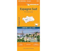 Carte Régionale Espagne Sud : Andalucia: Andalucía : carte routière et touristique: 578