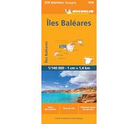 Carte Régionale Iles Baleares: Wegenkaart Schaal 1 : 140.000: 579