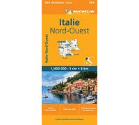 Carte Régionale Italie Nord-Ouest: Wegenkaart Schaal 1 : 400.000: 561