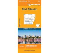 Carte Régionale Mid-Atlantic: 582