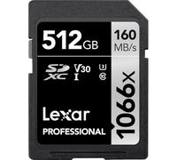 Carte SDXC 512Go Lexar 1066x V30 U3