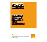 carte sim prepaye libre service orange