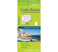 Carte Zoom Costa Brava, Environs de Barcelone: 147