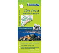 Carte Zoom Côte d'Azur, Massif de l'Esterel: Map: 115