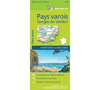 Carte Zoom Pays Varois, Gorges du Verdon: Map: 114