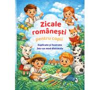 Cartea Super Zicalelor pentru Copii: Zicale românești explicate pe înțelesul copiilor - carte de colorat și învățare