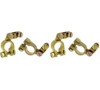 Cartec 112743 Batería 1+/1- Latón, 2 Terminales (Paquete de 2)