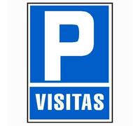 Cartel Archivo 2000 "Parking VISITAS PVC 210 x 297 mm - Marca: Archivo 2000 - EAN: 8429368475565