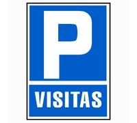 Cartel archivo 2000 'parking visitas pvc 210 x 297 mm - marca: archivo