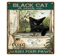 Cartel Aseos Hombre Señora Divertido WC Cartel de Metal Placa Inodoro Lata KTV Bar Tienda Baño Decoración Pared Mural del Hogar 8 X 12 Pulgadas para Puerta(9)