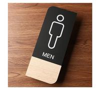 Cartel Aseos Letreros De Baño For Centro Comercial, Recordatorio Oficina, Placa Puerta, Recordatorios Cálidos, Indicadora, Pegatina Y Pared para Puerta(9)