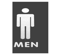 Cartel Aseos Señales De Baño For Hombres Y Mujeres, Señalización Wc, Centro Comercial, Edificios Oficinas, Placas Puerta, Placa Indicadora Recordatorio, Señal Orientación para la Pared(Q)