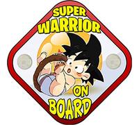 Cartel bebé a bordo parody super warrior on board