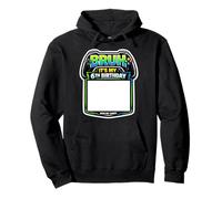 Cartel Bruh It's My 6th Birthday Party para mi Camiseta Gamer Gaming 6 Sudadera con Capucha