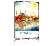 Cartel Chapa Placa Guía Del Carnicero Turco Tabla De Carniceros Cortes De Carne Divertido Metal Estaño Signo Vendimia Decoración De Pared Para Taller Taberna Sala S