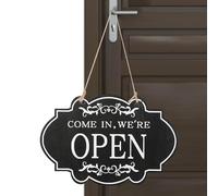 Cartel De Abierto Y Cerrado, Letreros Abiertos Y Cerrados De Dos Caras, Cartel Abierto Cerrado Para Tiendas, Bares, Restaurantes, Letrero Colgante Entra Estamos Abiertos Y Lo Sentimos Estamos Cerrados