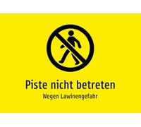 Cartel de aluminio A2: 594 x 420 mm, con gráficos y texto