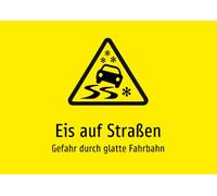 Cartel de aluminio A5: 210 x 148 mm, con gráficos y texto en alemán