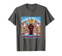 CARTEL DE ARTE ORIGINAL PAZ DESPUÉS DE LA REVOLUCIÓN #2 GRÁFICO Camiseta