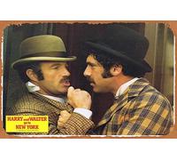 Cartel de chapa retro de Harry y Walter Go to New York, tarjeta de vestíbulo de 3 James Caan Elliott Gould, póster de metal, clásico, película y televisión, decoración de pared