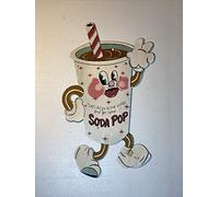 Cartel De Chapa Vamos Todos Al Vestíbulo Y Tomemos Un Refresco Divertido Retro Vintage Tin Sign Decoración Pared Muestra Regalos Letrero De Estaño para Pub Cafetería Restaurante M