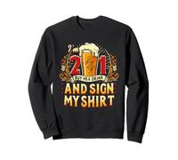 Cartel de «Cómprame una Bebida» con el Texto «Cómprame una Bebida», mi Camisa, Fiesta de Cerveza Sudadera