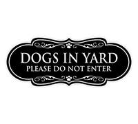 Cartel de diseño con texto en inglés "Please Do Not Enter" (negro) - mediano