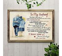 Cartel de estaño con texto en inglés «To My Husband The Day I Met You I Have Found The One Whom My Soul Loves», retro, Pascua, Halloween, Navidad, dormitorio, baño, decoración de pared, 12 x 8