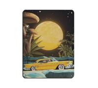 Cartel de estaño de arte psicodélico, arte psicodélico, vintage, metal, pub, club, cafetería, bar, decoración de pared para el hogar, póster retro de 30 x 40 cm