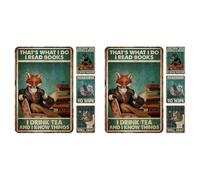 Cartel de estaño de metal con forma de animal, decoración de pared, 20 x 30 cm, para bar, cocina, salón