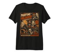 Cartel de Halloween Vintage Horrorfest Fiesta Halloween Camiseta Premium