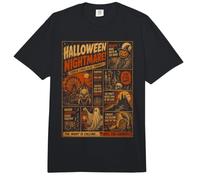 Cartel de Halloween Vintage Horrorfest Fiesta Halloween Comfort Colors Adult Heavyweight T-Shirt