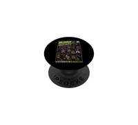 Cartel de Halloween Vintage Horrorfest Fiesta Halloween PopSockets PopGrip Adhesivo