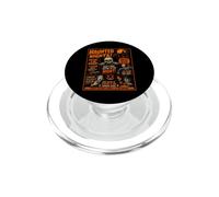 Cartel de Halloween Vintage Horrorfest Fiesta Halloween PopSockets PopGrip para MagSafe