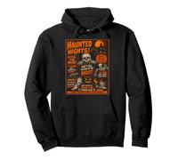Cartel de Halloween Vintage Horrorfest Fiesta Halloween Sudadera con Capucha